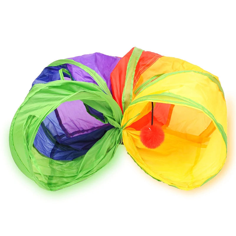 Collapsible Cat Play Tunnel for Indoor Cats