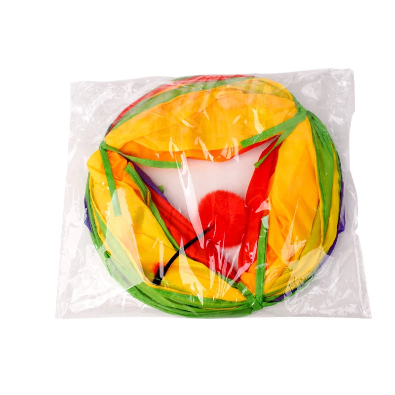 Collapsible Cat Play Tunnel for Indoor Cats