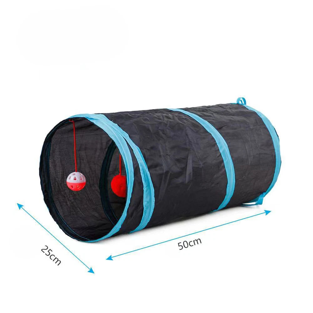 Collapsible Cat Play Tunnel for Indoor Cats
